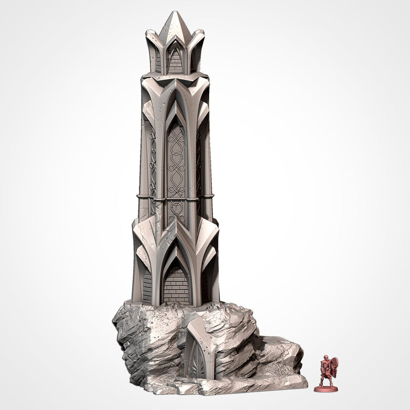 Elf Constructions 3D printed terrain view 2