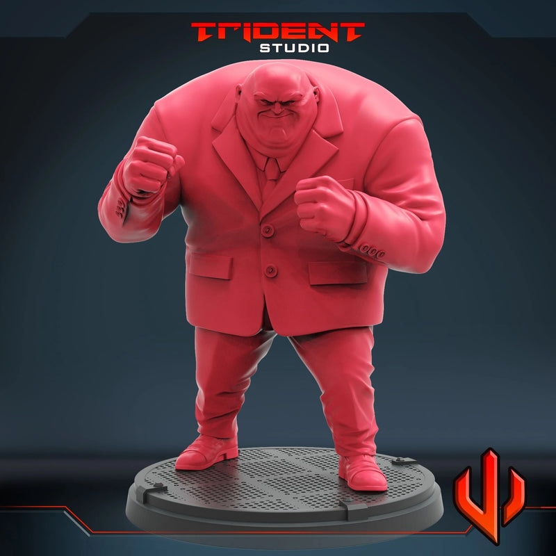 Kingpin - Sculpt A Marvel MCP-compatible 40mm resin proxy miniature by Trident Miniatures - product image 2