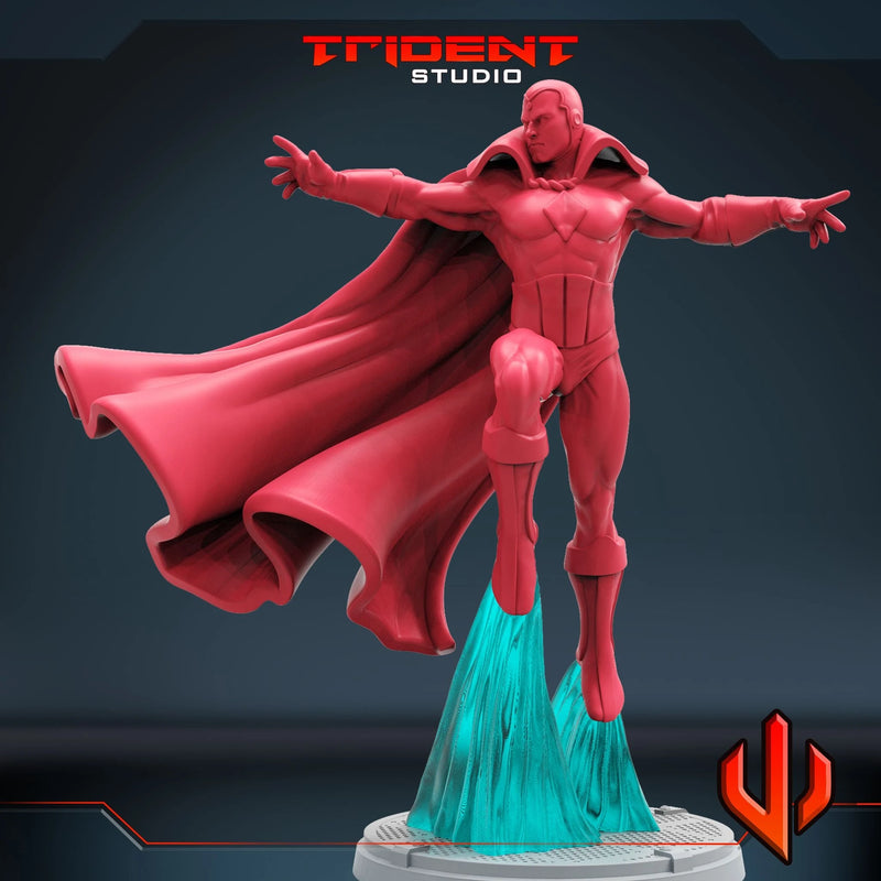 Vision Marvel MCP-compatible 40mm resin proxy miniature by Trident Miniatures - product image 2