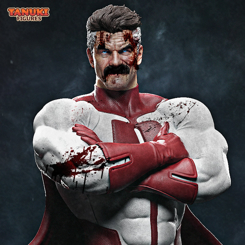 Omni-Man Resin Statue & Bust - Full Size view 2