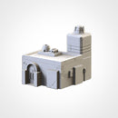 Desert Buildings 3D printed terrain view 2
