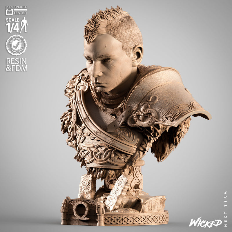 Atreus Portrait Bust resin bust kit view 2