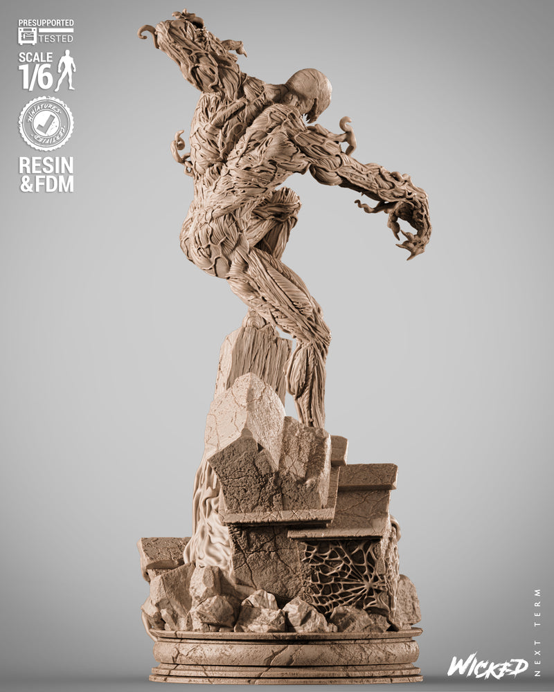 Carnage Sculpture resin statue kit view 2