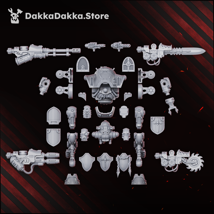 Squire Rangermech/Fightermech - DakkaDakka Wargaming Terrain Kit - image 2