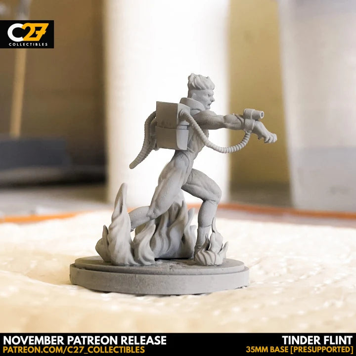 Pyro Marvel MCP-compatible resin miniature by C27 Studios - product image 2