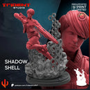 Shadow Shell - Sculpt B Marvel MCP-compatible 40mm resin proxy miniature by Trident Miniatures - product image 2
