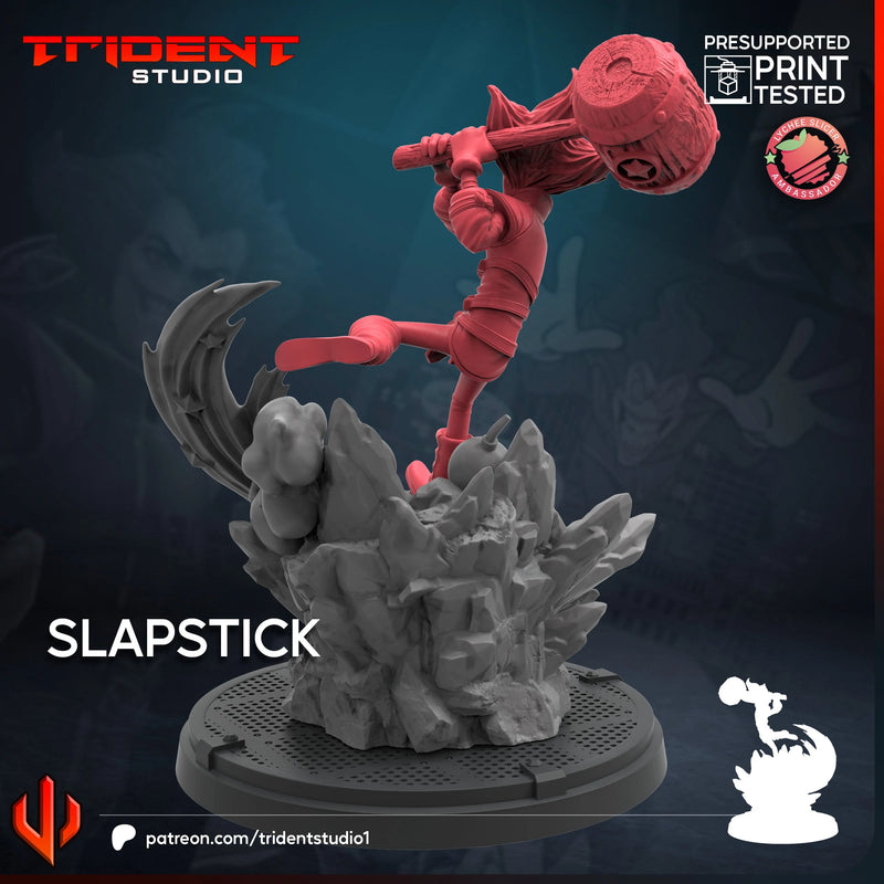 Slapstick Marvel MCP-compatible 40mm resin proxy miniature by Trident Miniatures - product image 2