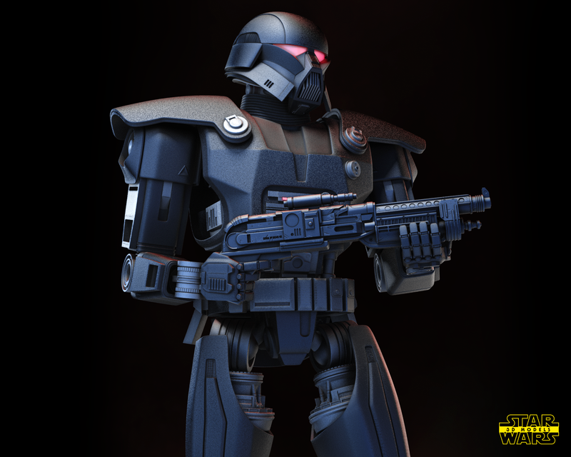 Dark Trooper Sculpture