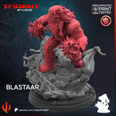Blastaar Marvel MCP-compatible 40mm resin proxy miniature by Trident Miniatures - product image 2