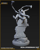 Iron Spider-Man Suit Marvel MCP-compatible resin miniature by C27 Studios - product image 2