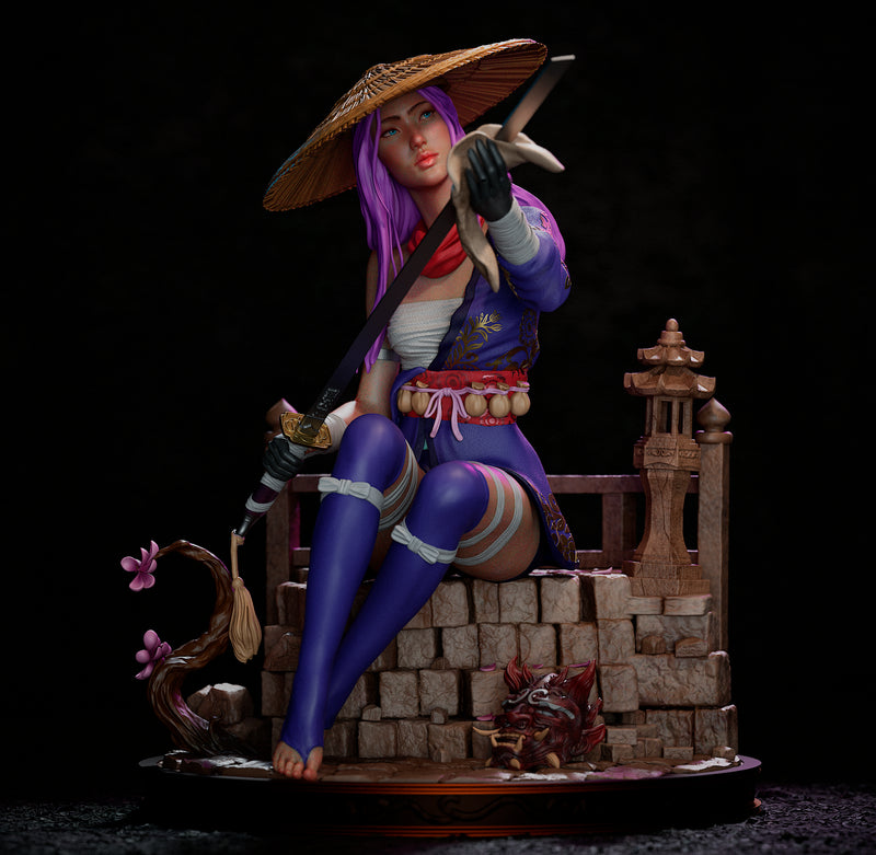 Psylocke Statue - 1/9 Scale