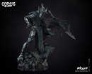 Corvus Glaive Sculpture resin statue kit view 2