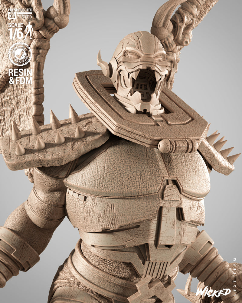 Annihilus Sculpture resin statue kit view 2