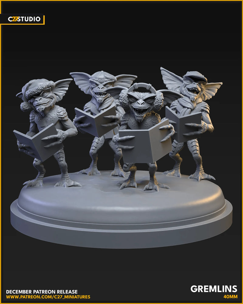 Gremlins - Gremlins MCP-Compatible Resin Miniature Gremlins MCP-compatible resin miniature by C27 Studios - product image 2