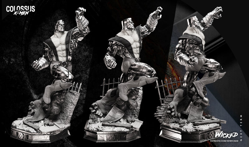Colossus Sculpture resin statue kit view 2