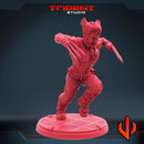 Wolverine - Sculpt B Marvel MCP-compatible 40mm resin proxy miniature by Trident Miniatures - product image 2