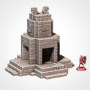 Buildings In The Jungle 3D printed terrain view 2