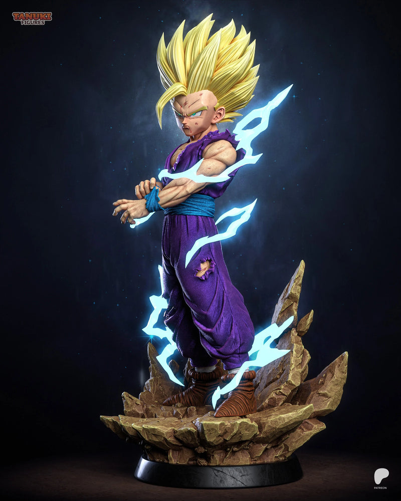 Gohan SSJ2 Resin Statue & Bust - Full Size view 2
