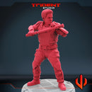 TVA Guard - Sculpt A Marvel MCP-compatible 40mm resin proxy miniature by Trident Miniatures - product image 2