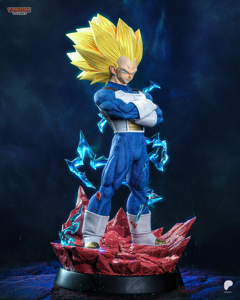 Vegeta SSJ3 Resin Statue & Bust - Full Size view 2