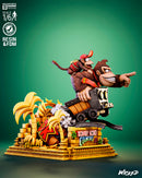 Donkey Kong (Donkey and Diddy) Diorama resin diorama kit view 2