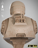SW3D July 2025 Term K-2SO Portrait Bust