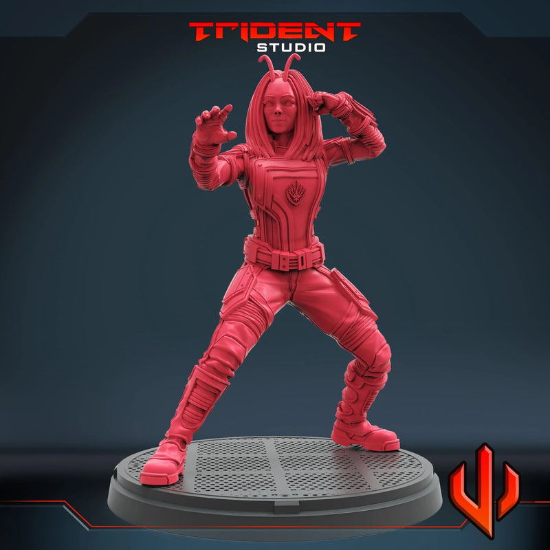 Mantis - Sculpt A Marvel MCP-compatible 40mm resin proxy miniature by Trident Miniatures - product image 2
