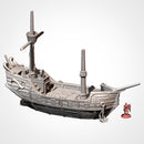 Ships Aground 3D printed terrain view 2