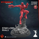 Star-Lord Rivals Marvel MCP-compatible 40mm resin proxy miniature by Trident Miniatures - product image 2