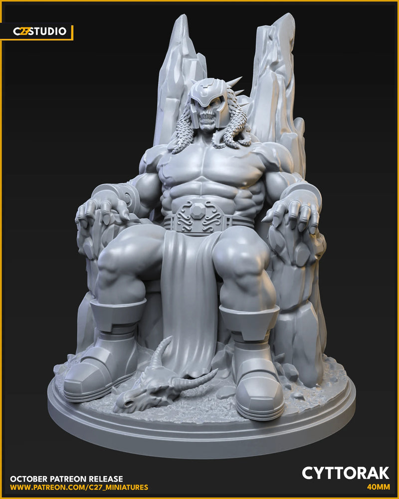 Cyttorak Marvel MCP-compatible resin miniature by C27 Studios - product image 2