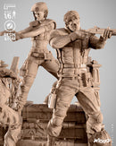 Diorama Resident Evil resin diorama kit view 2