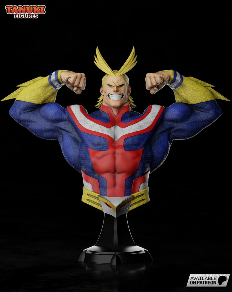 All Might Resin Statue & Bust - Bust view 2