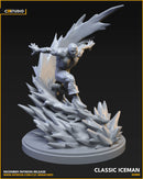 Classic Iceman Marvel MCP-compatible resin miniature by C27 Studios - product image 2