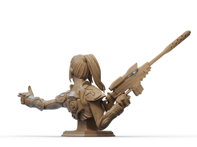 Nova Resin Bust - view 6
