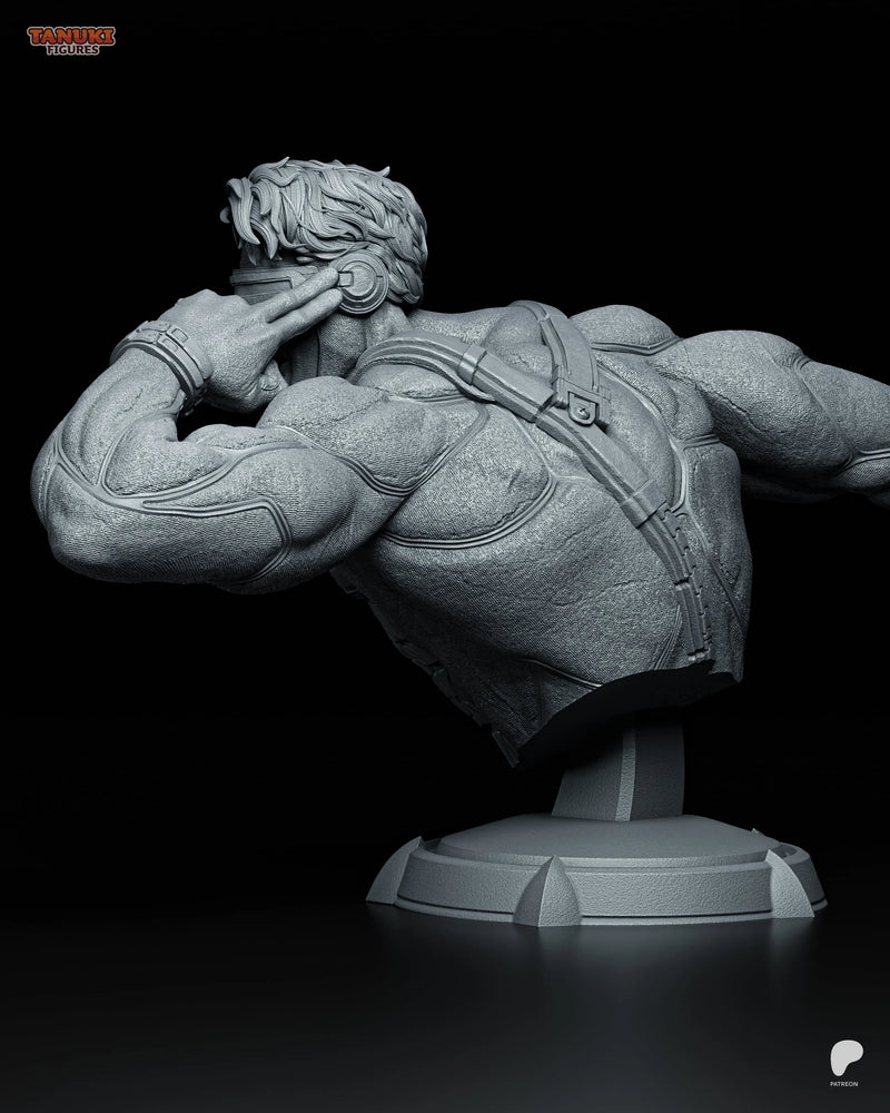 Cyclops Resin Statue & Bust - Bust view 3