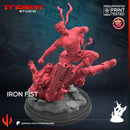 Iron Fist Rivals Marvel MCP-compatible 40mm resin proxy miniature by Trident Miniatures - product image 3