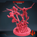 Hand Ninjas Marvel MCP-compatible 40mm resin proxy miniature by Trident Miniatures - product image 3