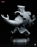 M. Bison Resin Statue & Bust - Bust view 3
