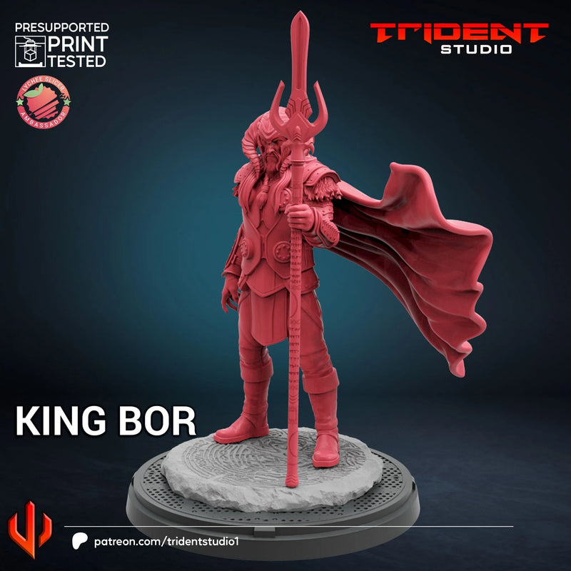 King Bor Marvel MCP-compatible 40mm resin proxy miniature by Trident Miniatures - product image 3