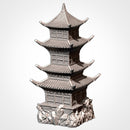 Oriental Buildings 3D printed terrain view 3