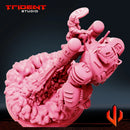 Captain Carter And HYDRA Stomper Marvel MCP-compatible 40mm resin proxy miniature by Trident Miniatures - product image 3