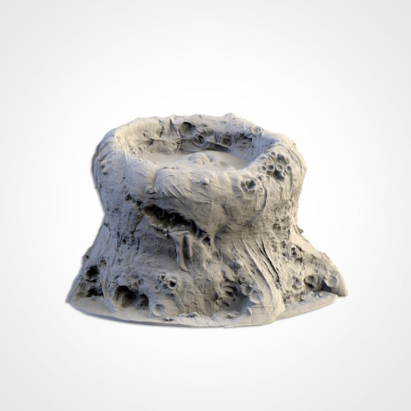 Rotten Terrain 3D printed terrain view 3