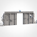 Modular Defenses 3D printed terrain view 3