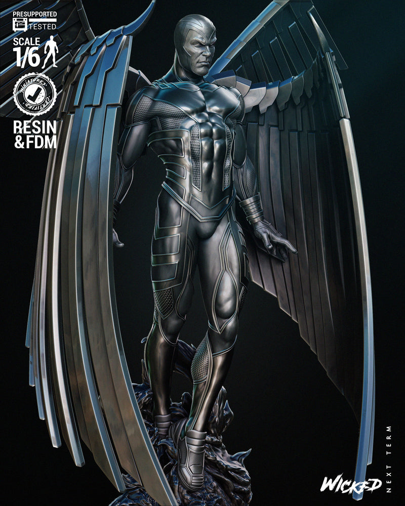 Archangel 2024 Sculpture resin statue kit view 3