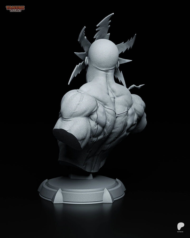 Electro Resin Statue & Bust - Bust view 3