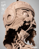 Deadpool Zombie Portrait Bust resin bust kit view 3