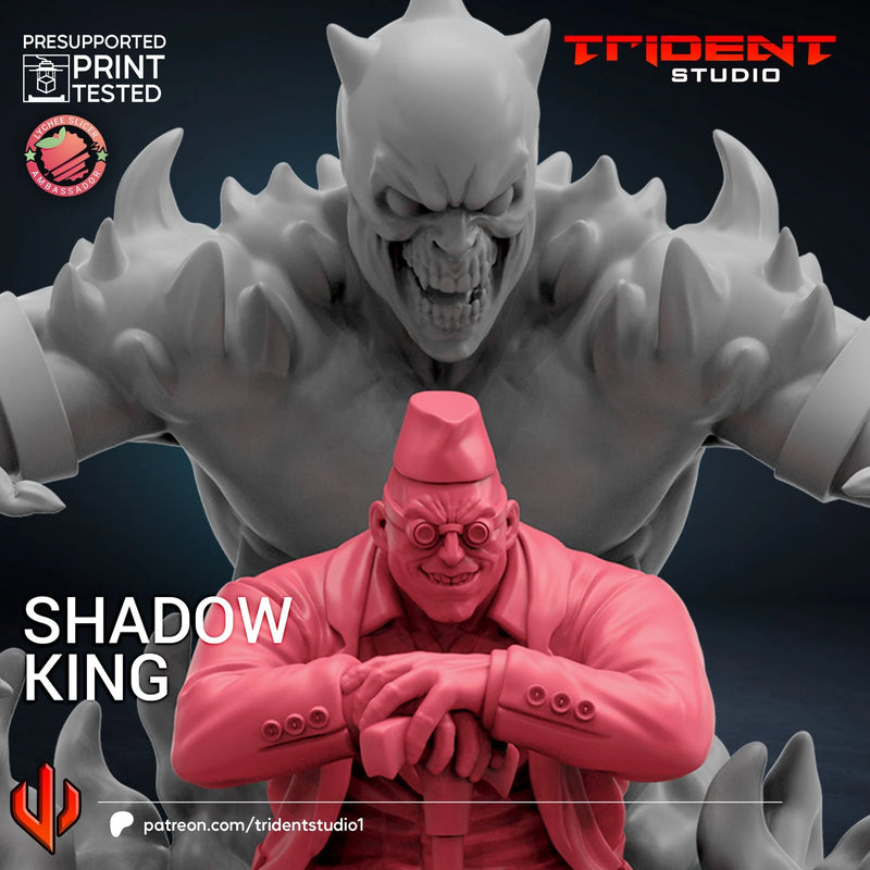 Shadow King Marvel MCP-compatible 40mm resin proxy miniature by Trident Miniatures - product image 3