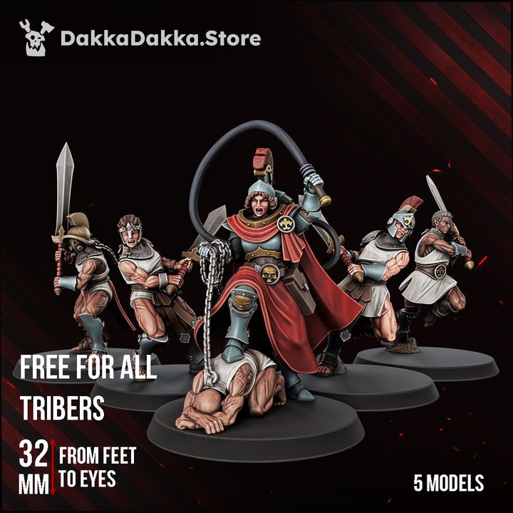Ignomenioness Squad (x5) - DakkaDakka Resin Miniature Squad - image 3