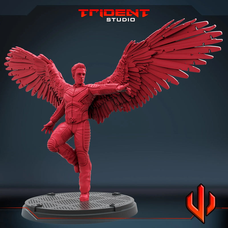 Angel X-Men 2000 Movie Marvel MCP-compatible 40mm resin proxy miniature by Trident Miniatures - product image 3