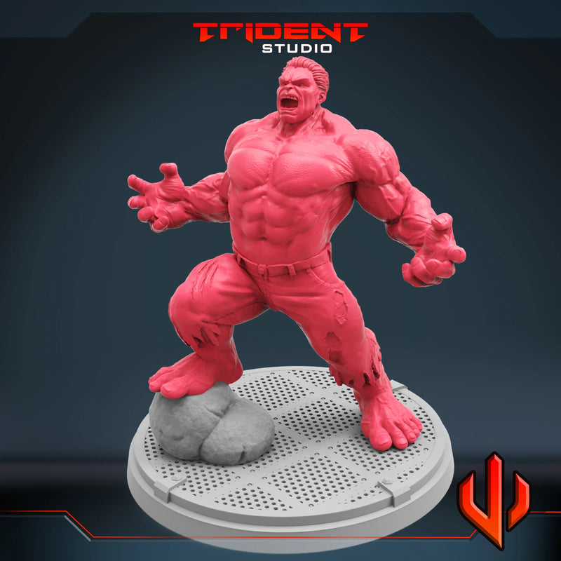 Hulk Marvel MCP-compatible 40mm resin proxy miniature by Trident Miniatures - product image 3